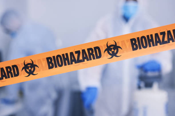 Professional Blood Cleanup technician working in Yalaha, FL